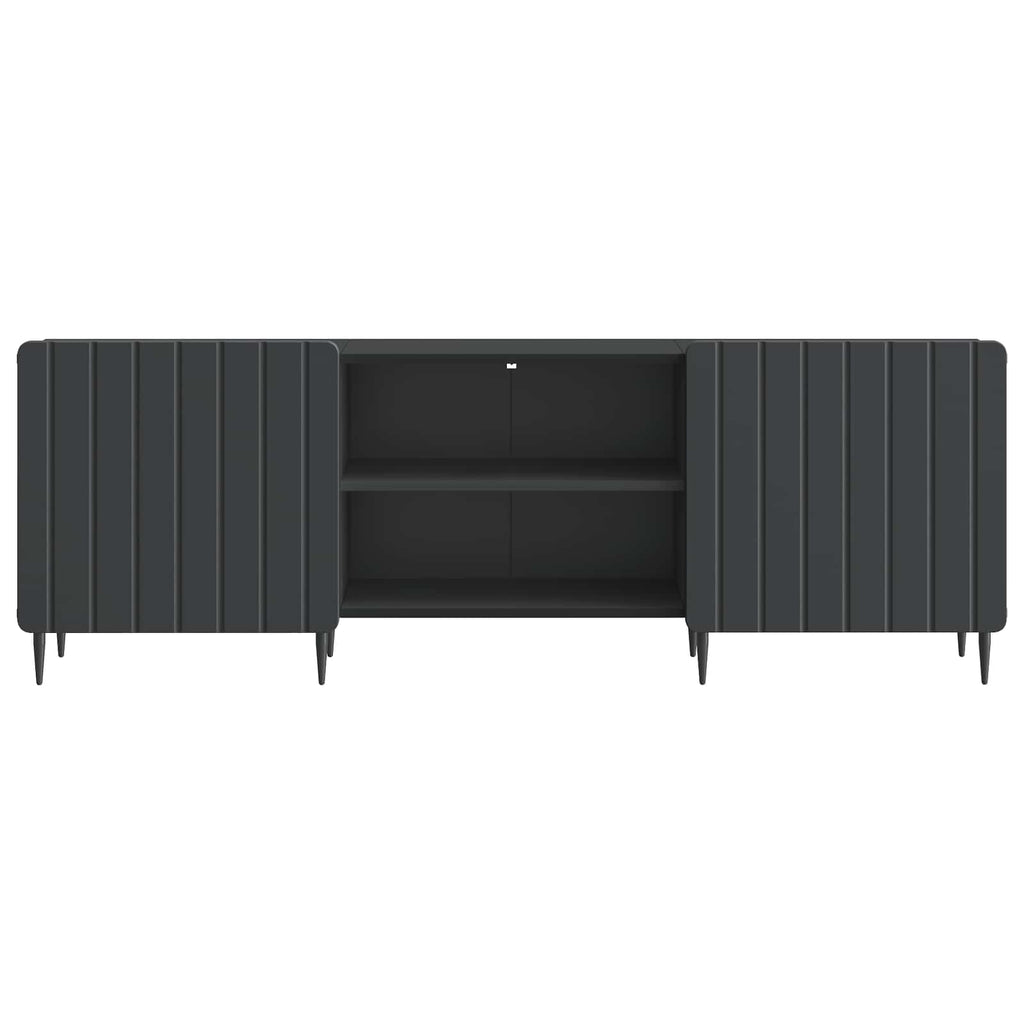 vidaXL Szafka pod telewizor Czarny 150 x 31 x 52 cm