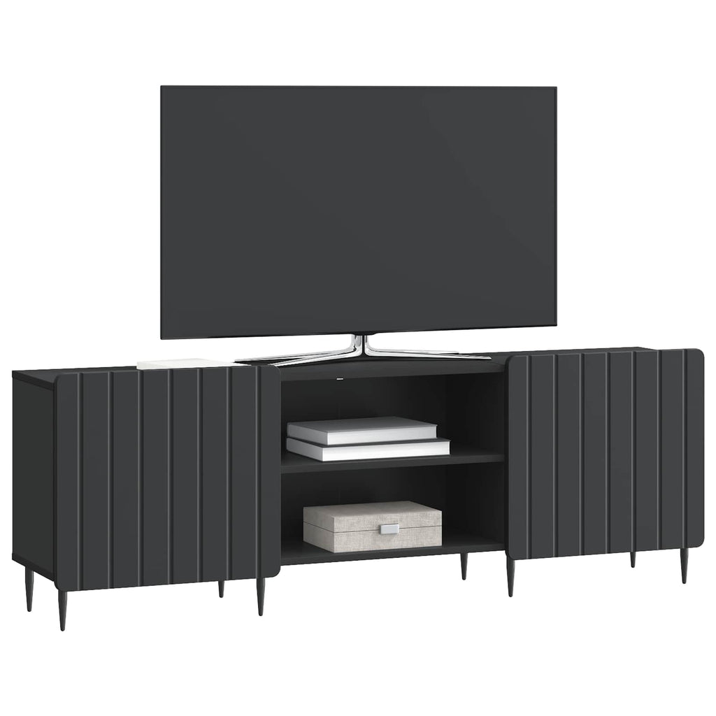 vidaXL Szafka pod telewizor Czarny 150 x 31 x 52 cm