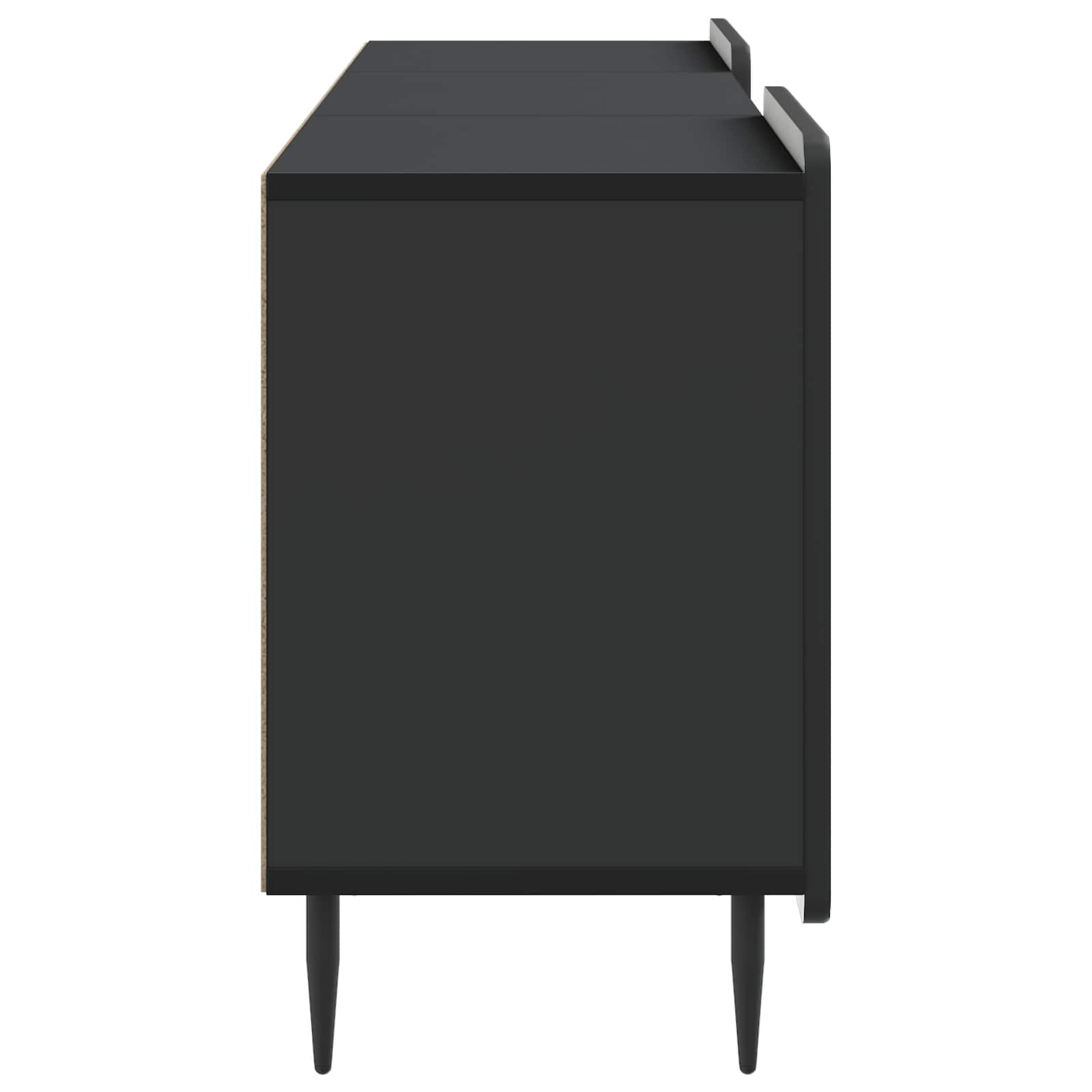 vidaXL Szafka pod telewizor Czarny 150 x 31 x 52 cm