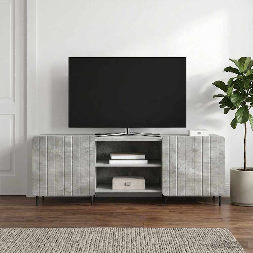vidaXL Szafka pod telewizor Betonowy szary 150 x 31 x 52 cm