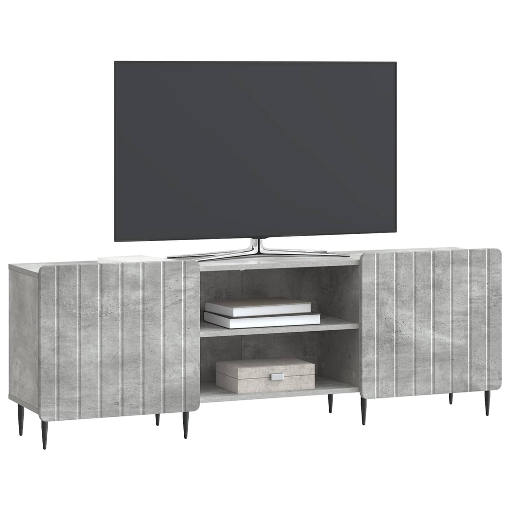 vidaXL Szafka pod telewizor Betonowy szary 150 x 31 x 52 cm