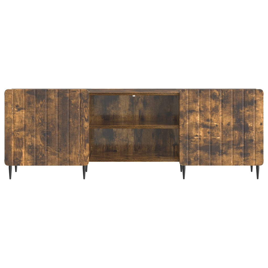 vidaXL Szafka pod telewizor Dąb wędzony 150 x 31 x 52 cm