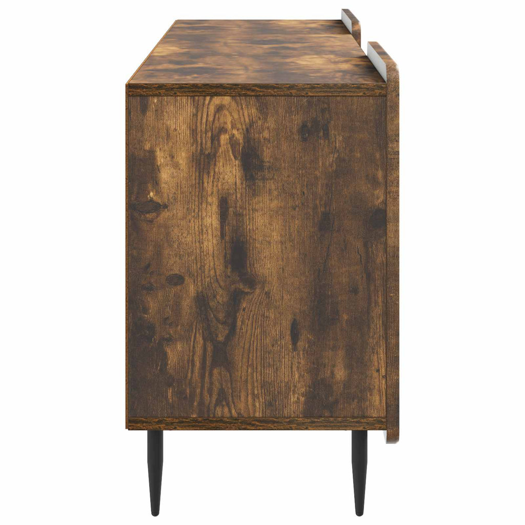 vidaXL Szafka pod telewizor Dąb wędzony 150 x 31 x 52 cm