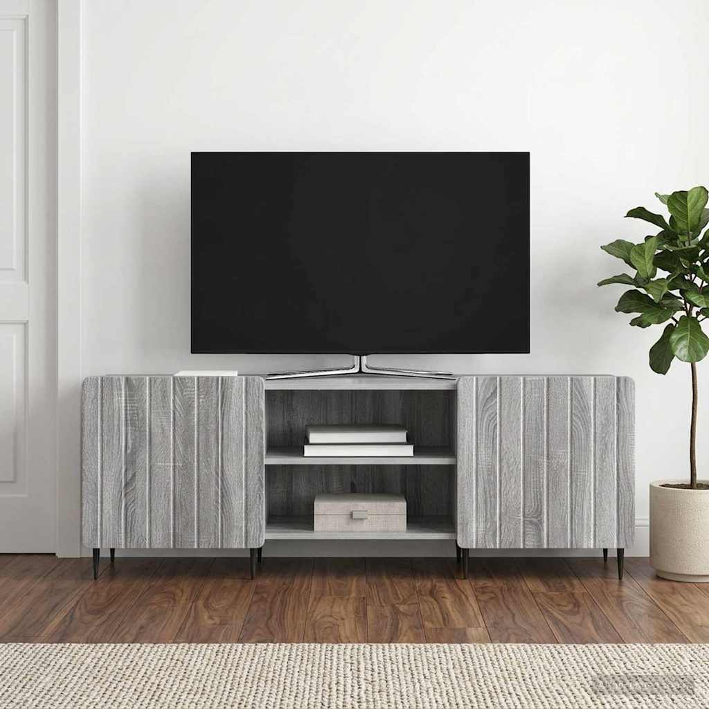 vidaXL Szafka pod telewizor Szary Sonoma 150 x 31 x 52 cm