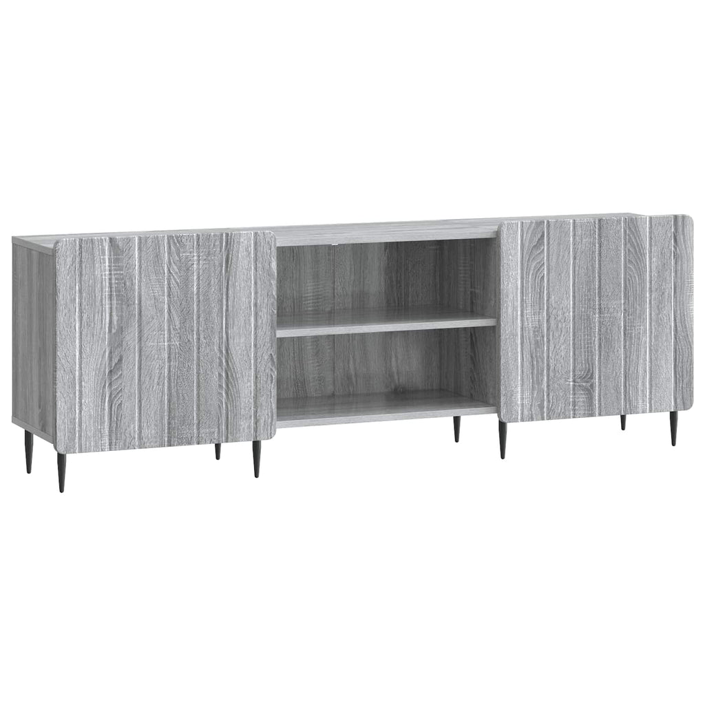 vidaXL Szafka pod telewizor Szary Sonoma 150 x 31 x 52 cm