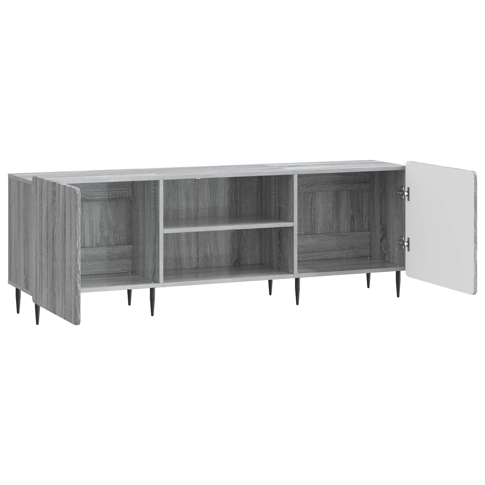 vidaXL Szafka pod telewizor Szary Sonoma 150 x 31 x 52 cm