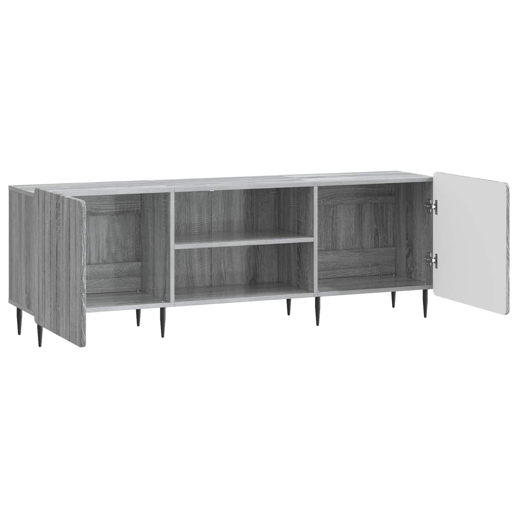 vidaXL Szafka pod telewizor Szary Sonoma 150 x 31 x 52 cm