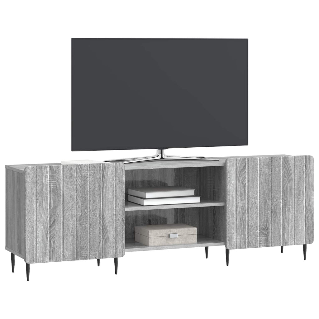 vidaXL Szafka pod telewizor Szary Sonoma 150 x 31 x 52 cm
