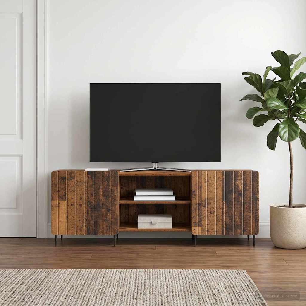 vidaXL Szafka pod telewizor Stare drewno 150 x 31 x 52 cm
