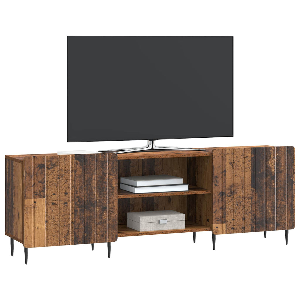 vidaXL Szafka pod telewizor Stare drewno 150 x 31 x 52 cm