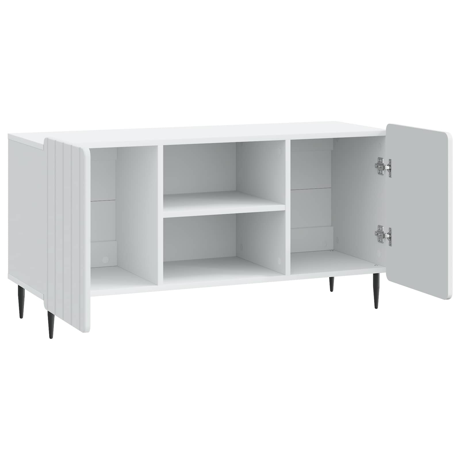 vidaXL Szafka pod telewizor Biały 102 x 34,5 x 52 cm