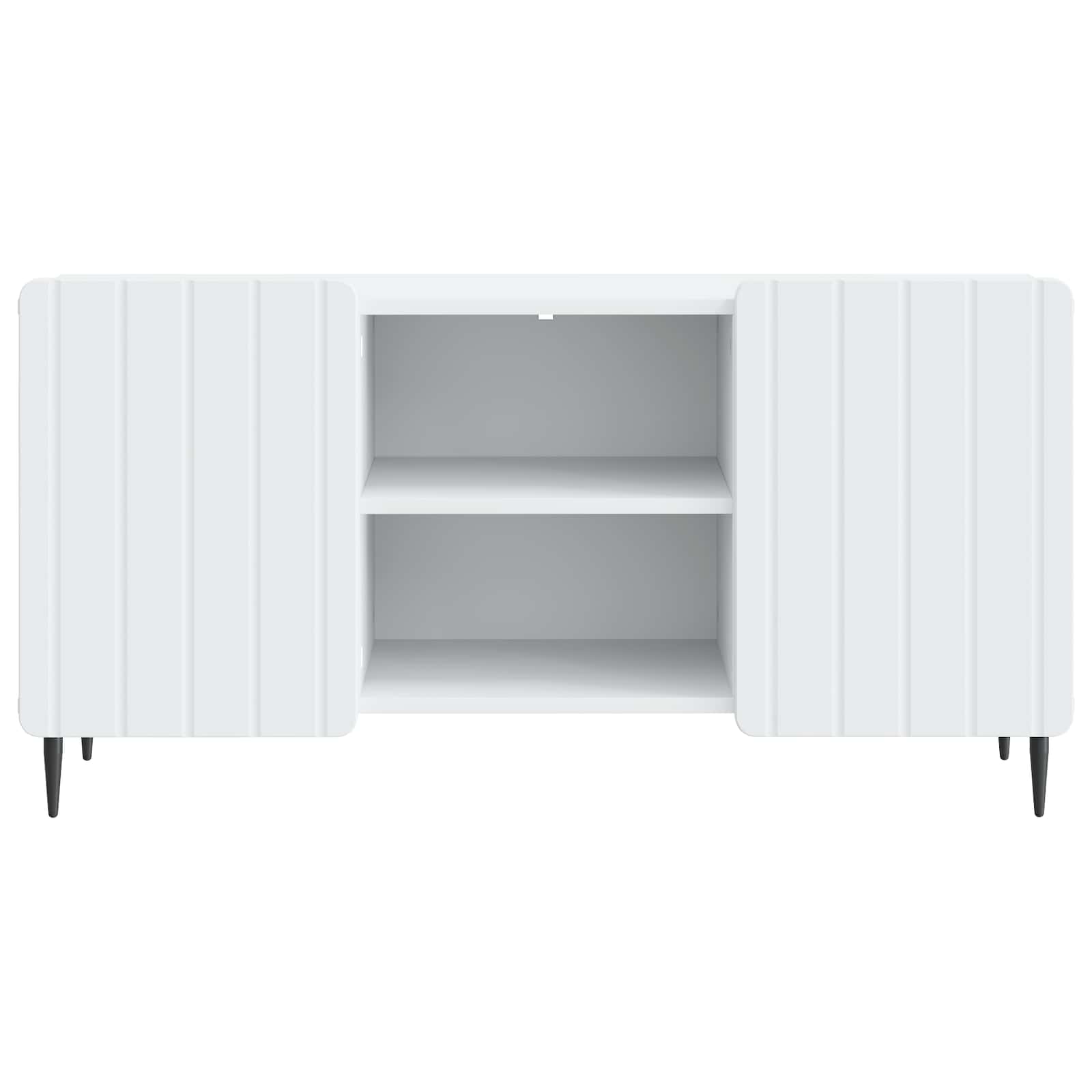 vidaXL Szafka pod telewizor Biały 102 x 34,5 x 52 cm