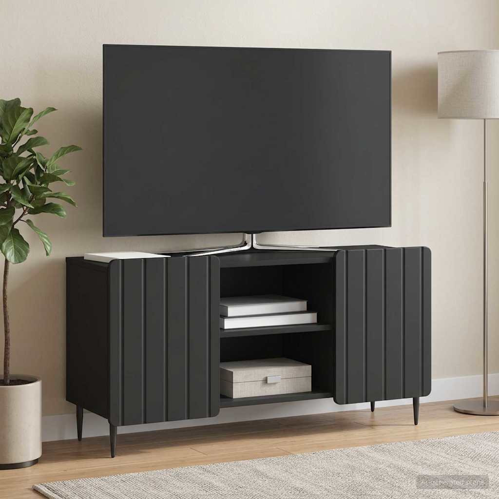 vidaXL Szafka pod telewizor Czarny 102 x 34,5 x 52 cm