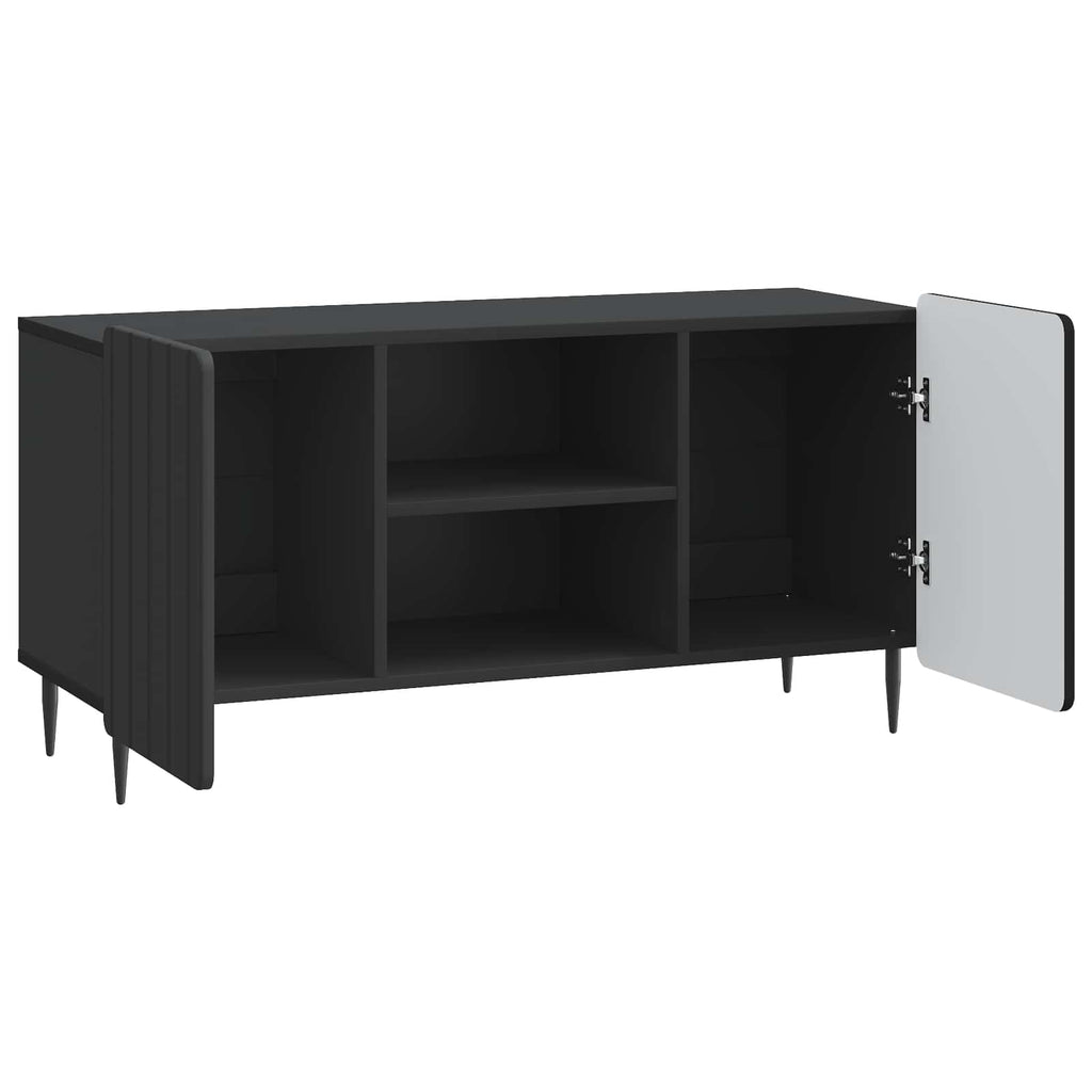 vidaXL Szafka pod telewizor Czarny 102 x 34,5 x 52 cm