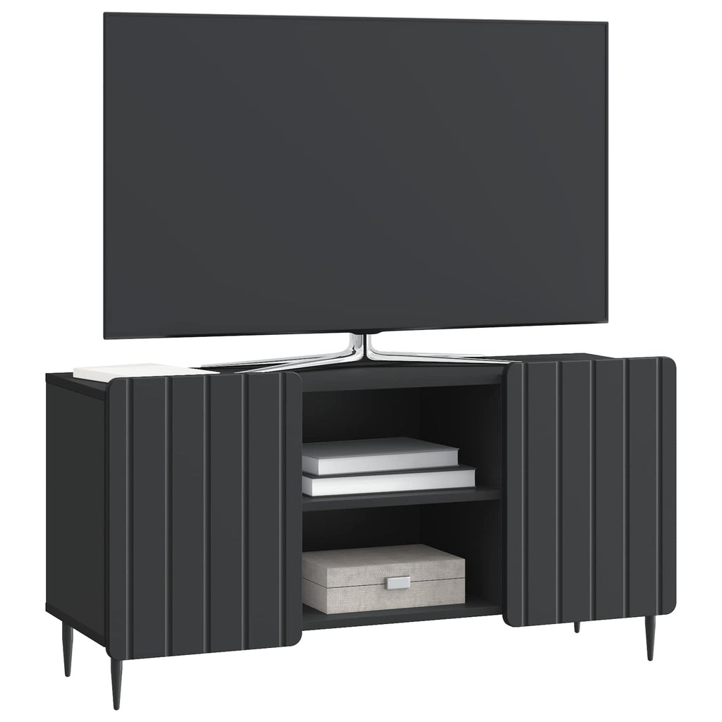 vidaXL Szafka pod telewizor Czarny 102 x 34,5 x 52 cm