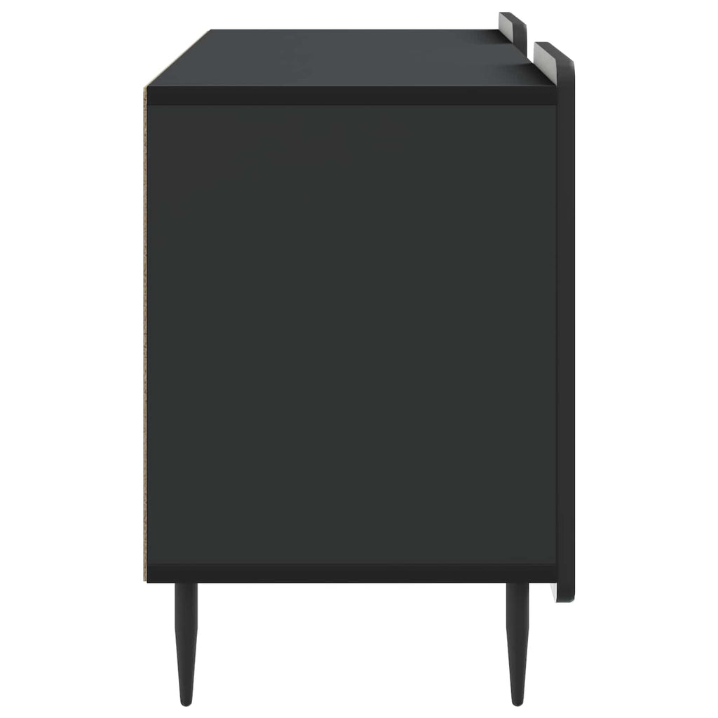 vidaXL Szafka pod telewizor Czarny 102 x 34,5 x 52 cm