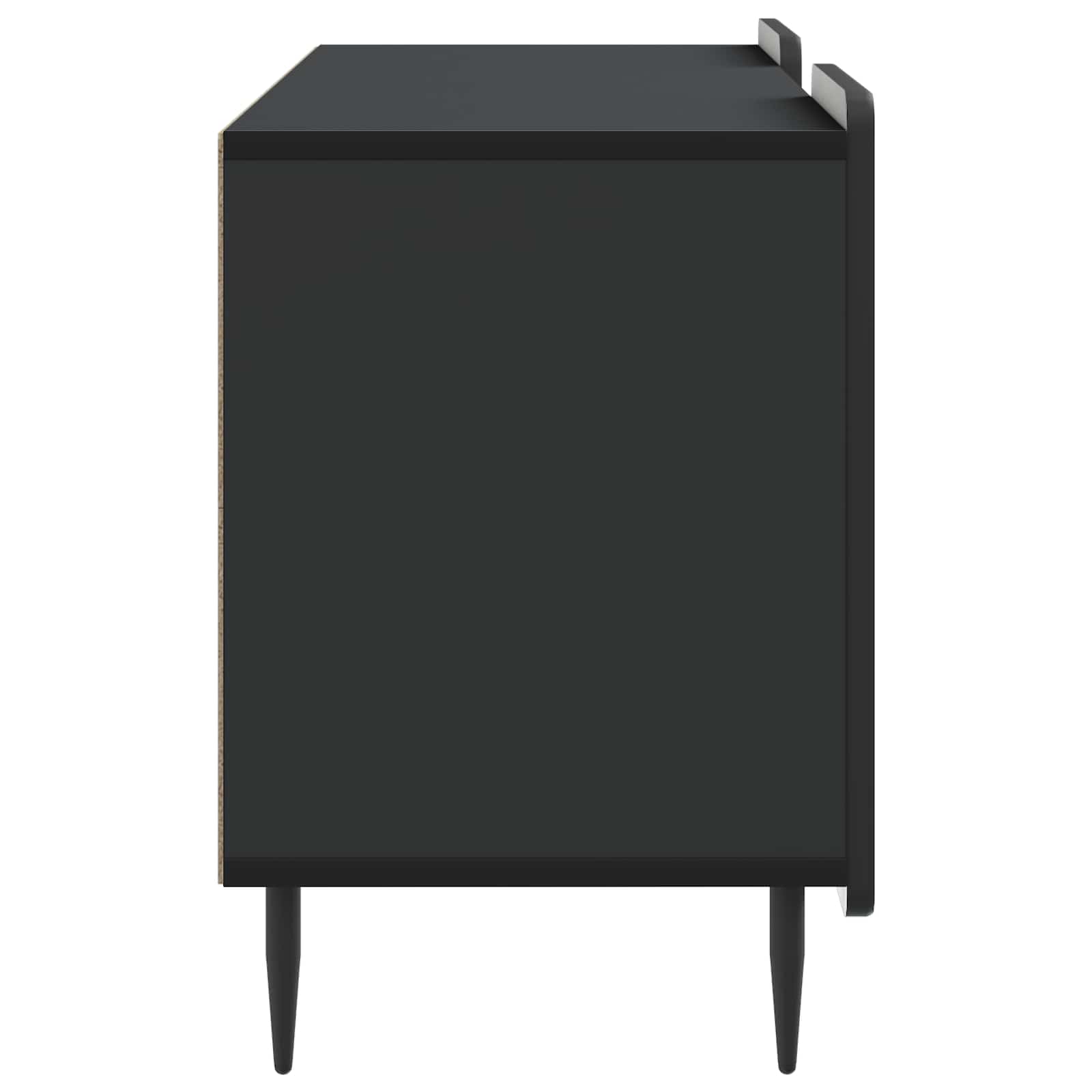 vidaXL Szafka pod telewizor Czarny 102 x 34,5 x 52 cm