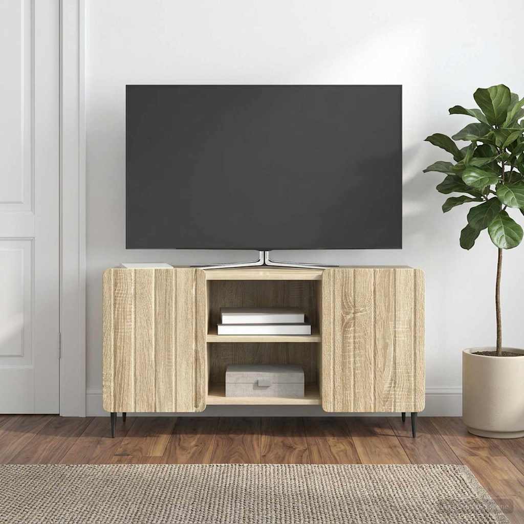 vidaXL Szafka pod telewizor dąb Sonoma 102 x 34,5 x 52 cm
