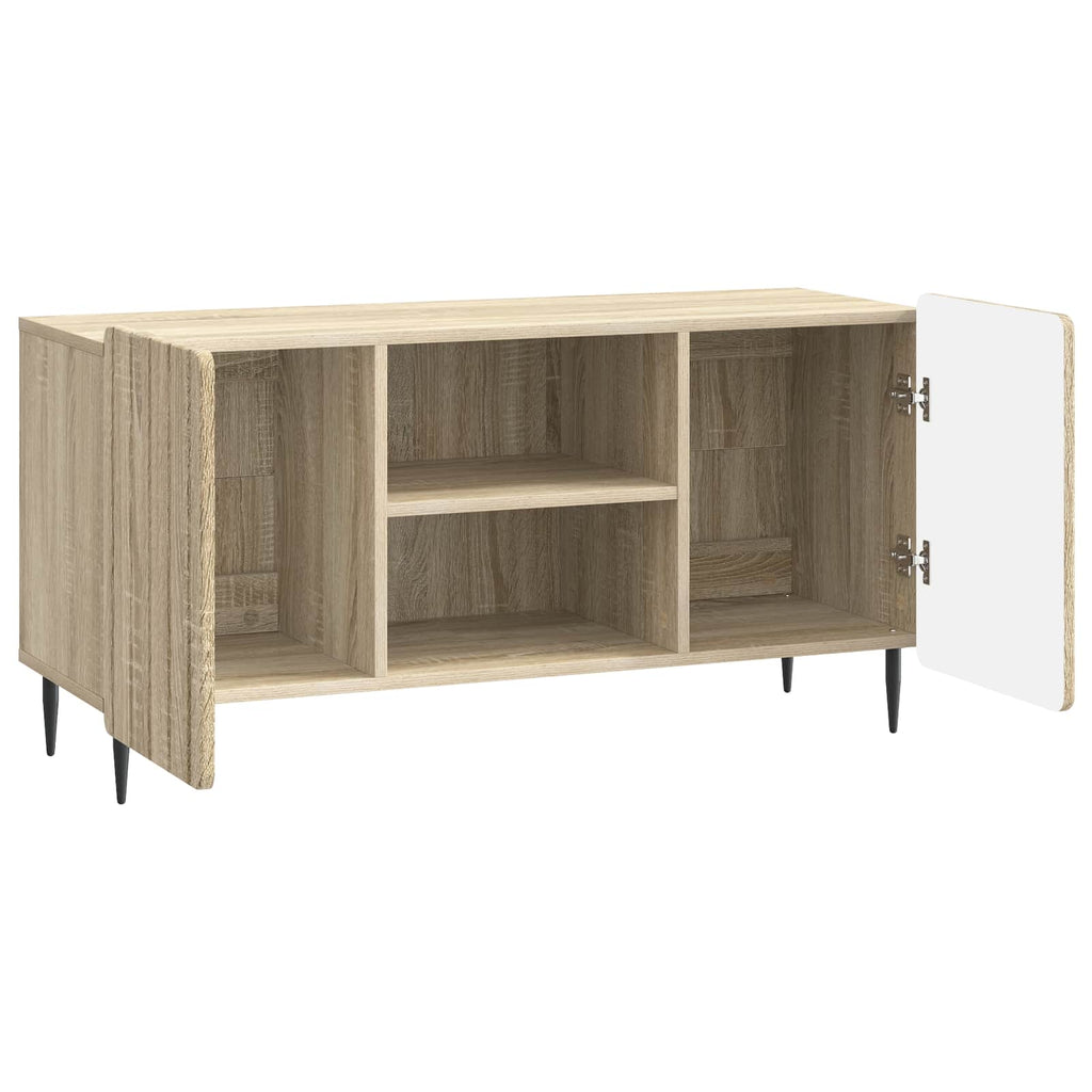 vidaXL Szafka pod telewizor dąb Sonoma 102 x 34,5 x 52 cm