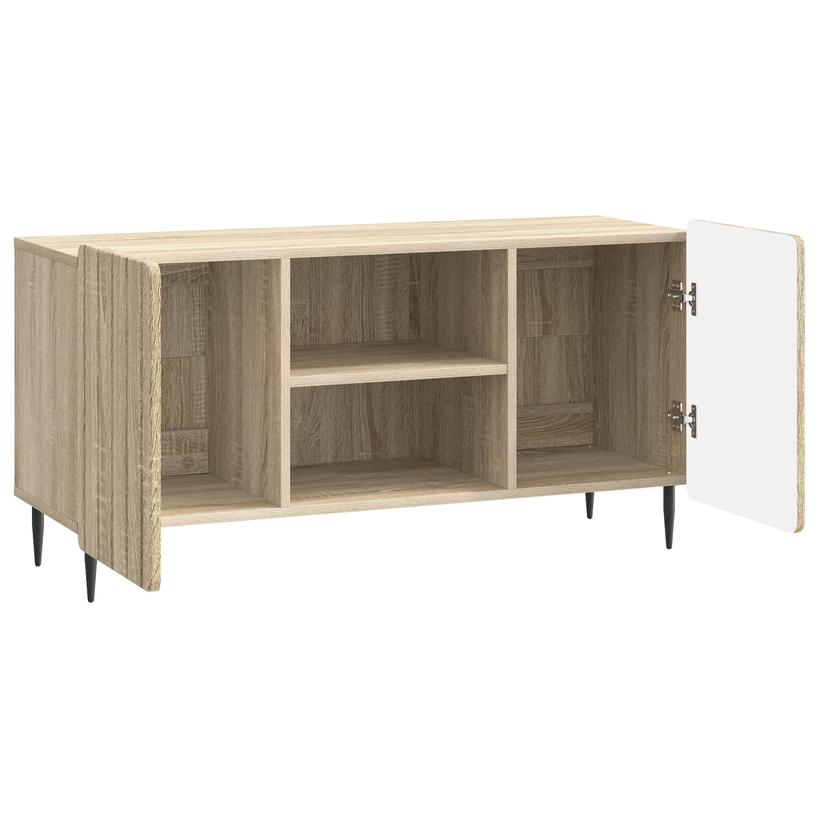 vidaXL Szafka pod telewizor dąb Sonoma 102 x 34,5 x 52 cm