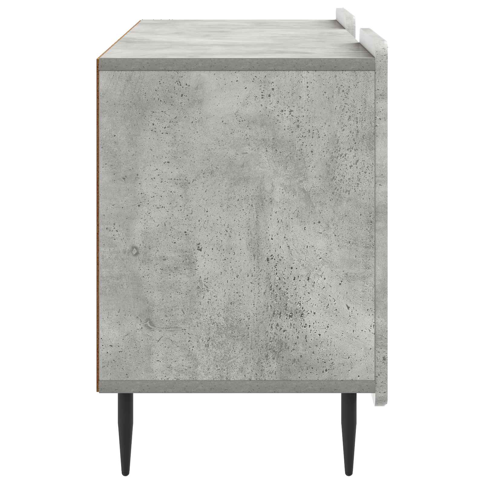 vidaXL Szafka pod telewizor Betonowy szary 102 x 34,5 x 52 cm