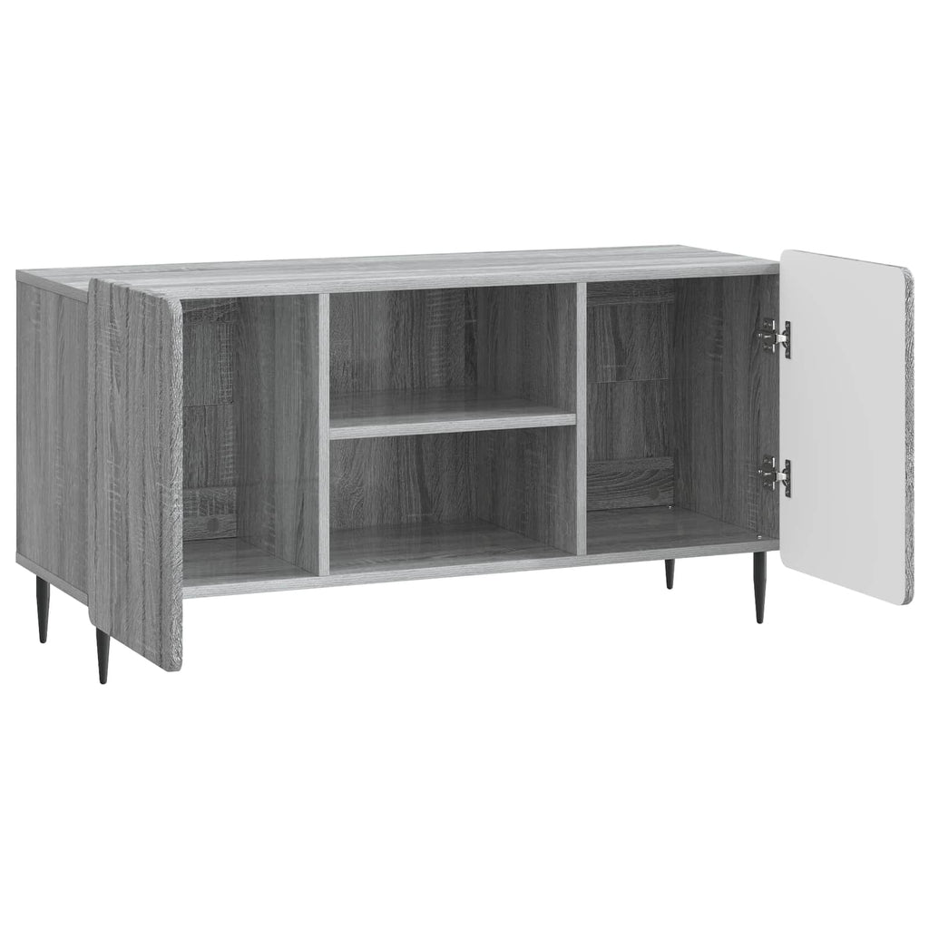 vidaXL Szafka pod telewizor Szary Sonoma 102 x 34,5 x 52 cm