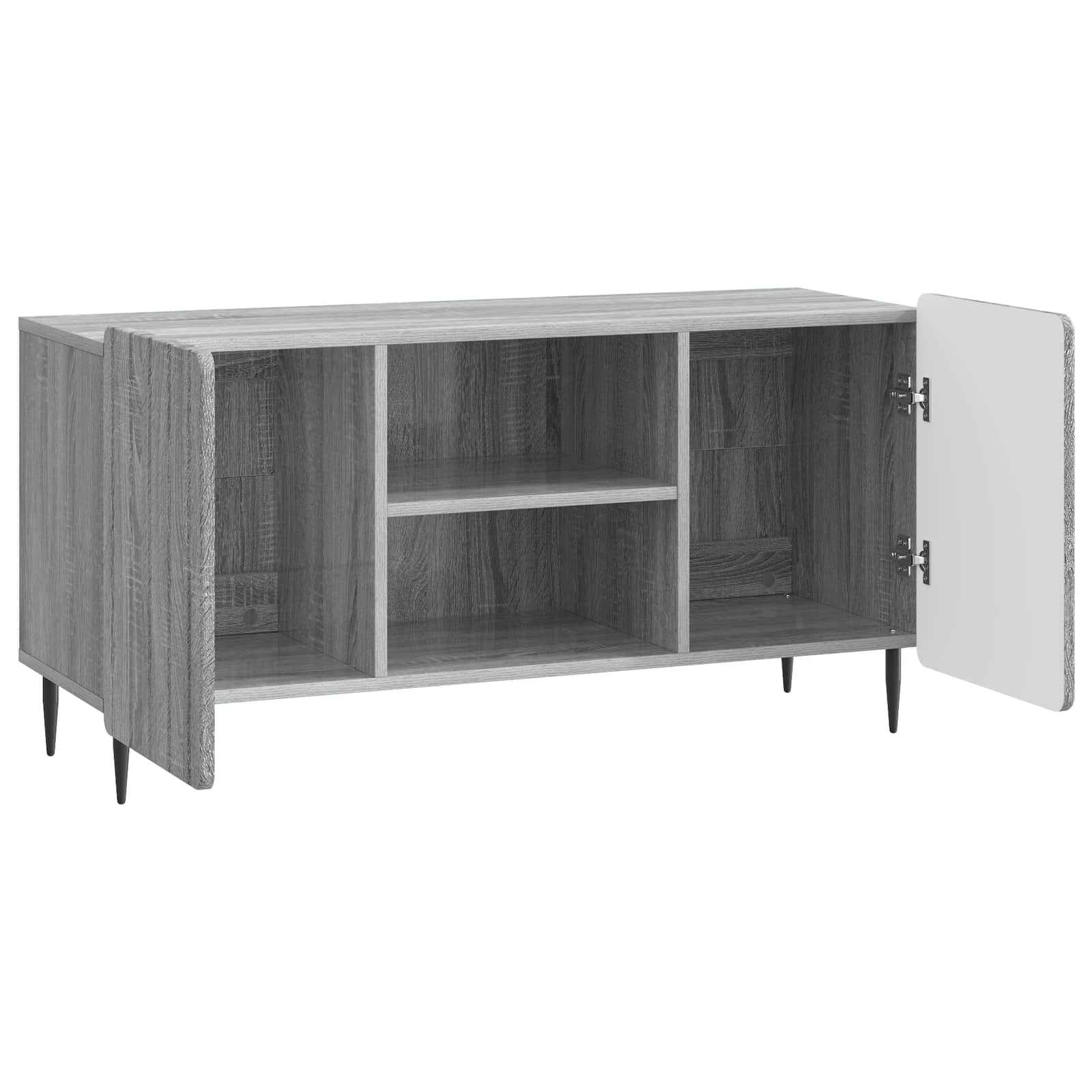 vidaXL Szafka pod telewizor Szary Sonoma 102 x 34,5 x 52 cm