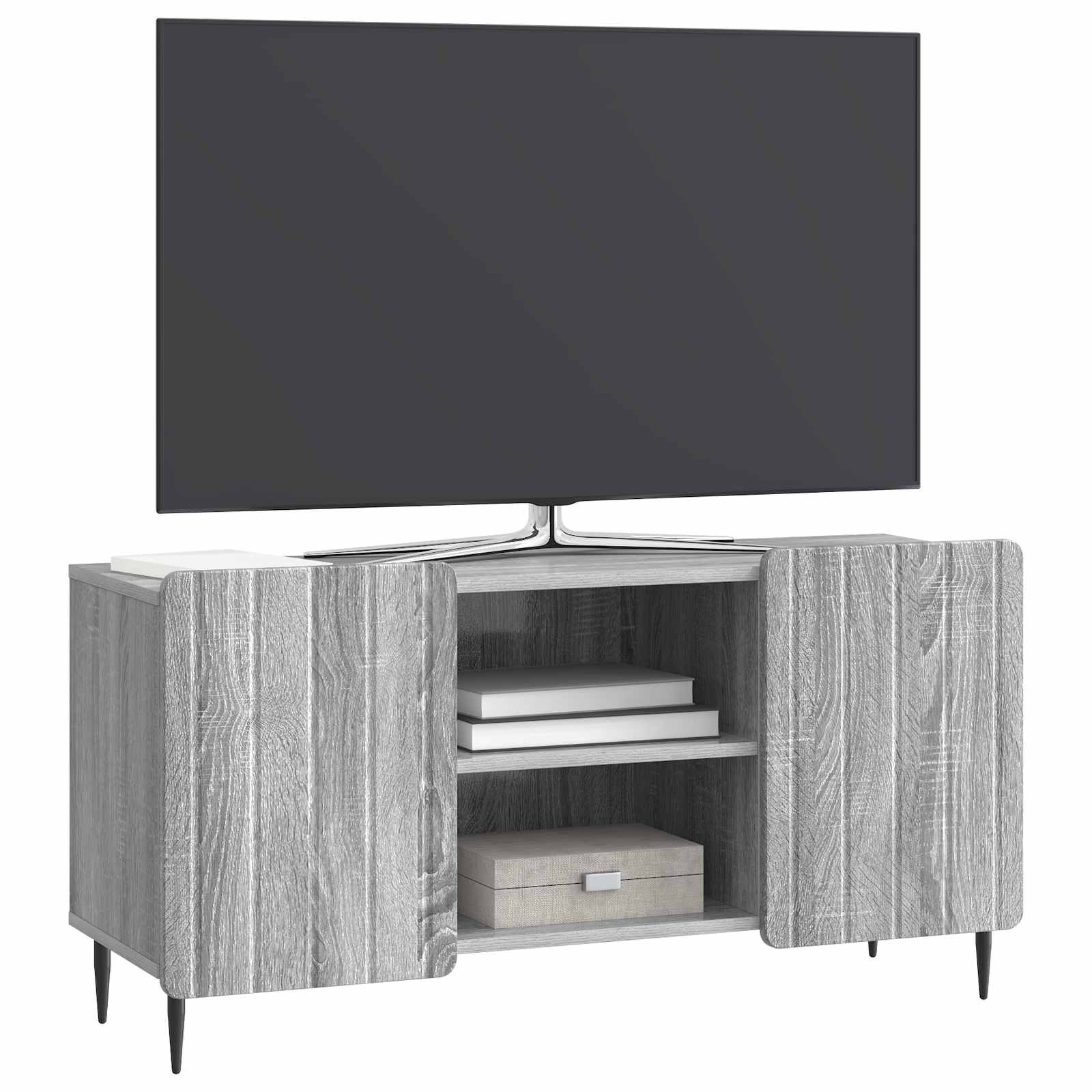 vidaXL Szafka pod telewizor Szary Sonoma 102 x 34,5 x 52 cm