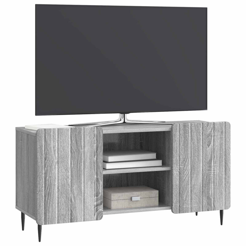 vidaXL Szafka pod telewizor Szary Sonoma 102 x 34,5 x 52 cm