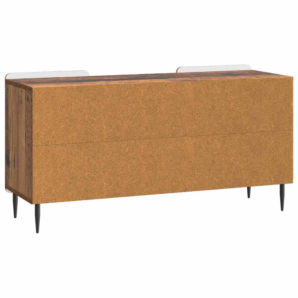 vidaXL Szafka pod telewizor Stare drewno 102 x 34,5 x 52 cm