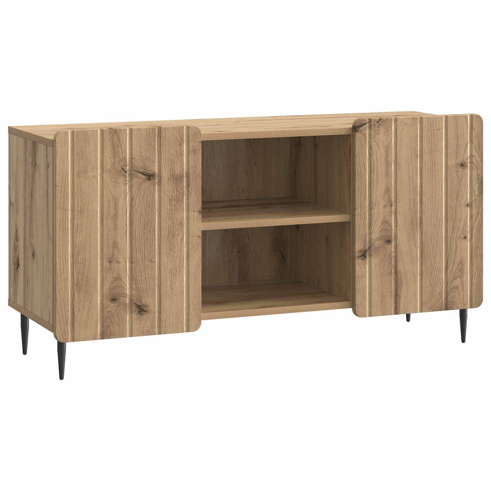 vidaXL Szafka pod telewizor Dąb artisan 102 x 34,5 x 52 cm