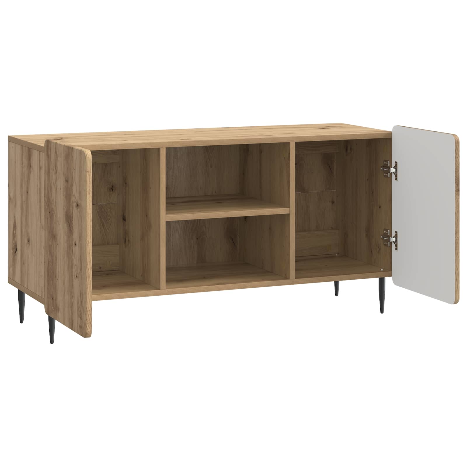 vidaXL Szafka pod telewizor Dąb artisan 102 x 34,5 x 52 cm
