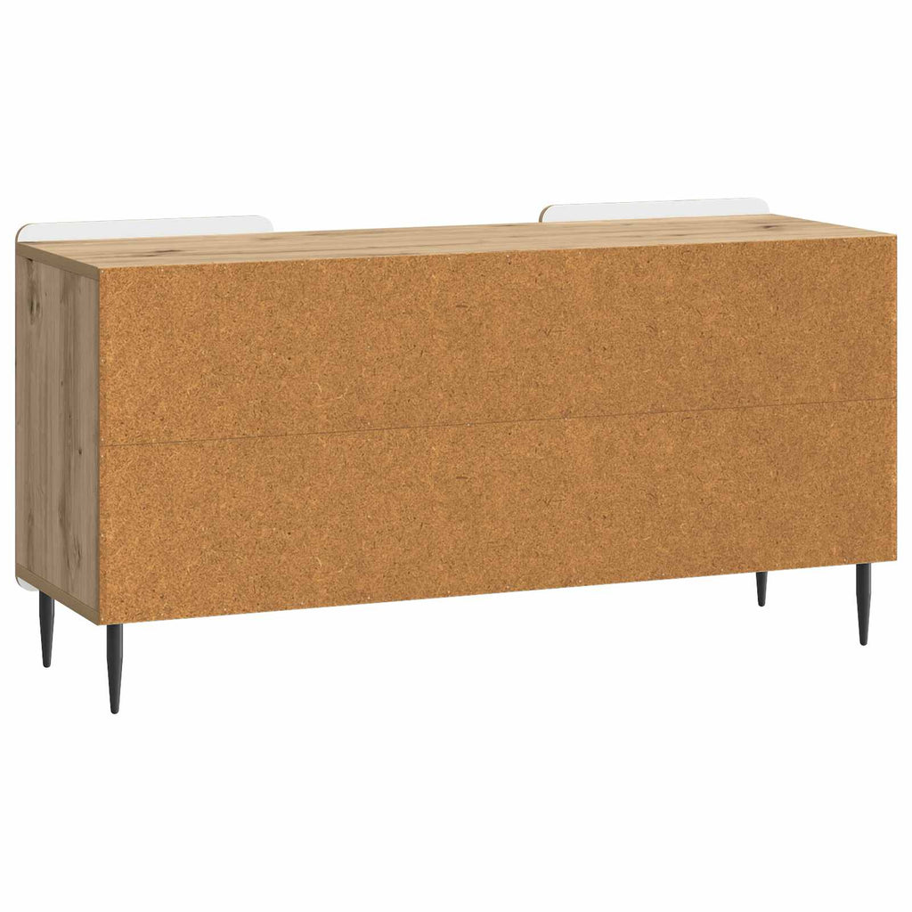 vidaXL Szafka pod telewizor Dąb artisan 102 x 34,5 x 52 cm