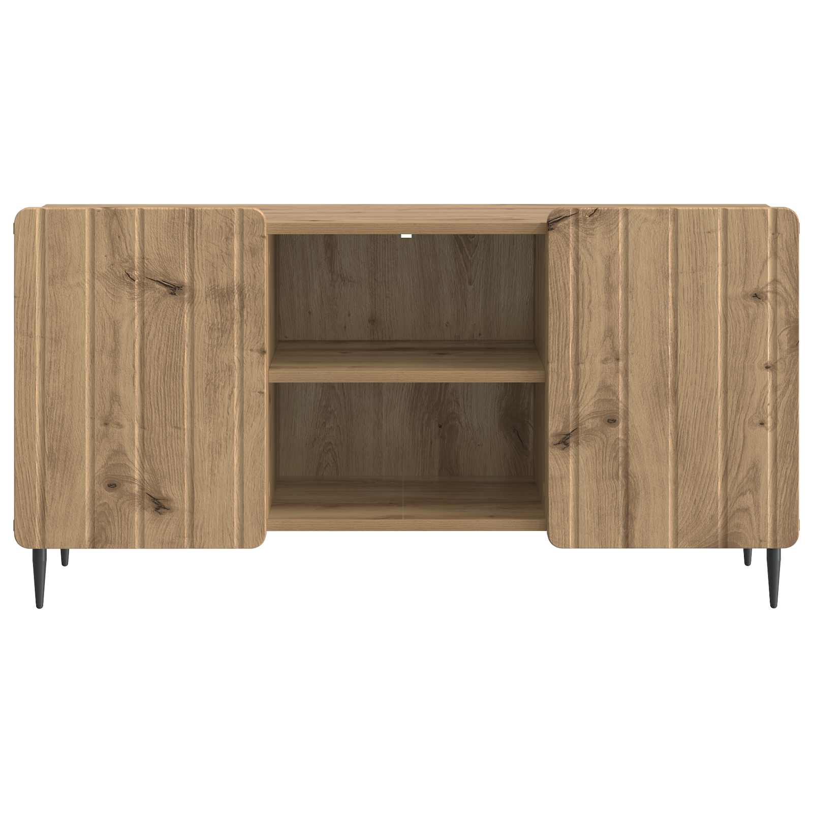 vidaXL Szafka pod telewizor Dąb artisan 102 x 34,5 x 52 cm