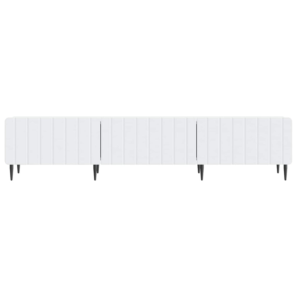 vidaXL Szafka pod telewizor z szufladą Biały 147 x 34,5 x 32 cm