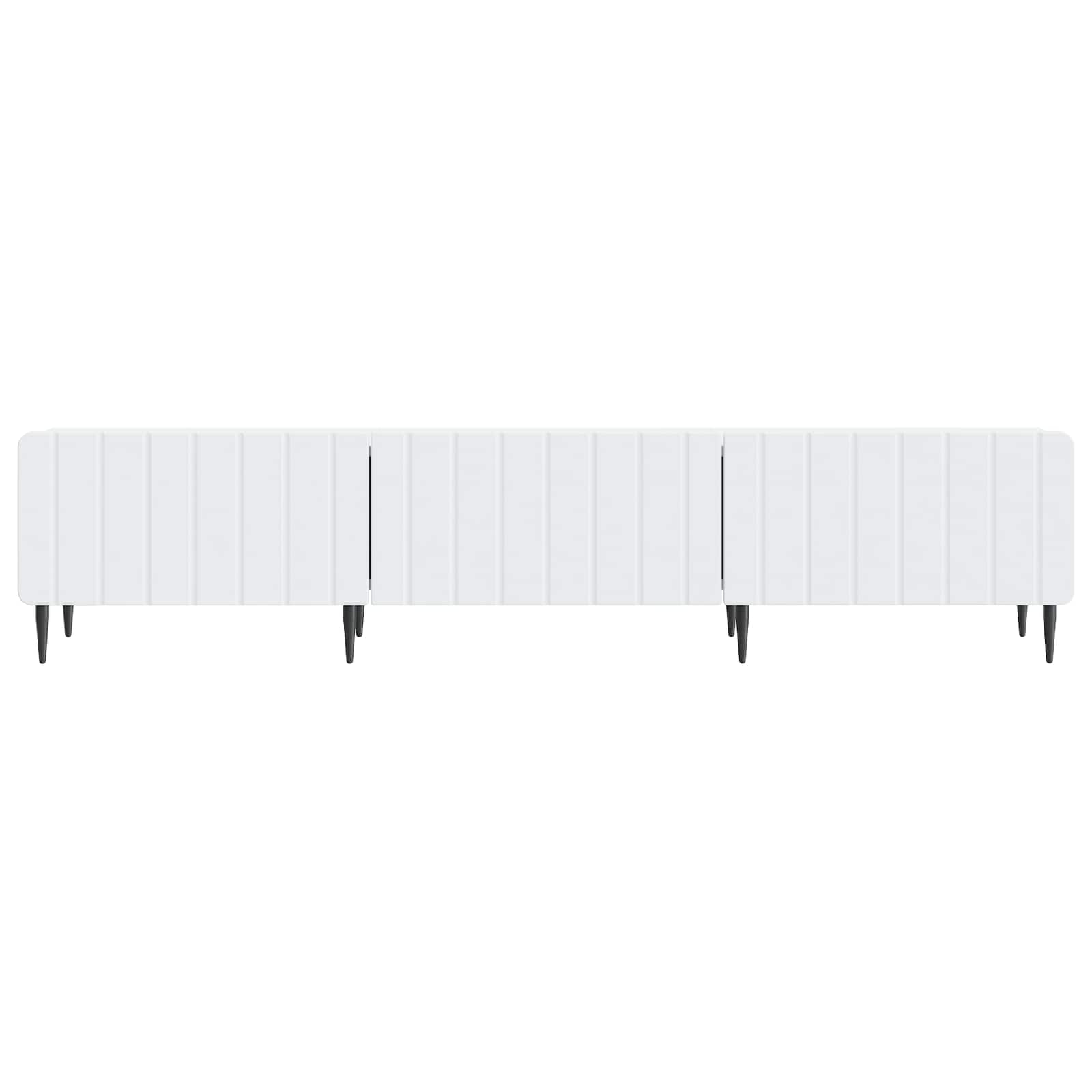 vidaXL Szafka pod telewizor z szufladą Biały 147 x 34,5 x 32 cm