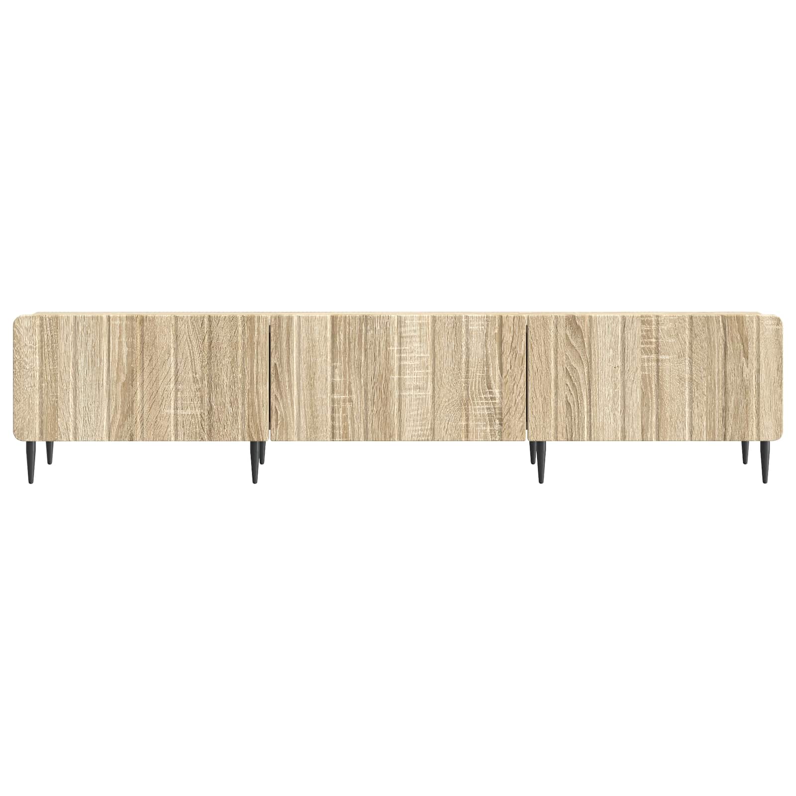 vidaXL Szafka pod telewizor z szufladą dąb Sonoma 147 x 34,5 x 32 cm