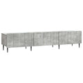 vidaXL Szafka pod telewizor Betonowy szary 147 x 34,5 x 32 cm