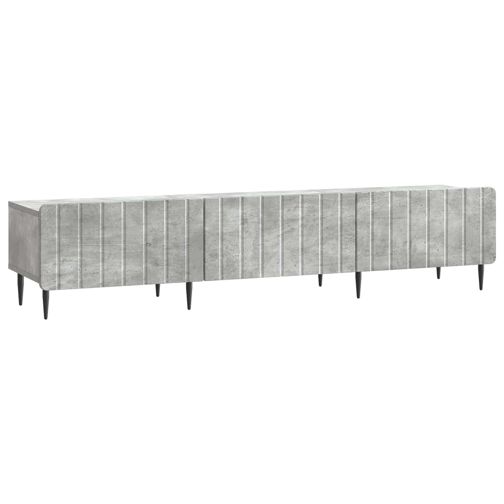 vidaXL Szafka pod telewizor Betonowy szary 147 x 34,5 x 32 cm