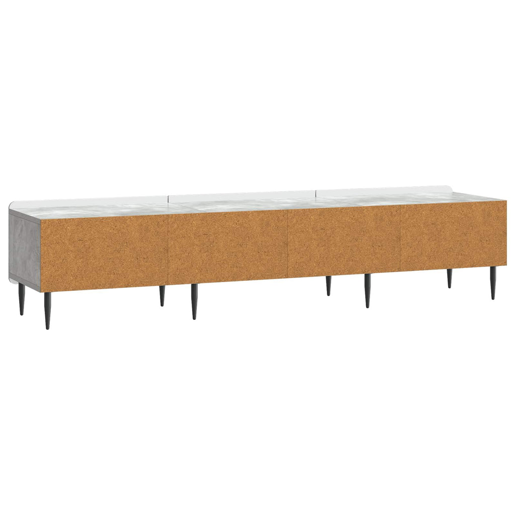 vidaXL Szafka pod telewizor Betonowy szary 147 x 34,5 x 32 cm