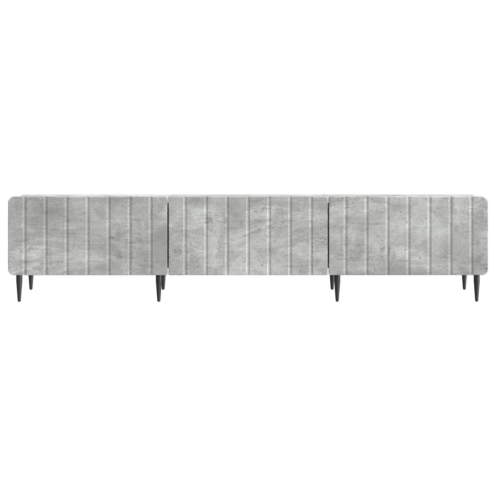 vidaXL Szafka pod telewizor Betonowy szary 147 x 34,5 x 32 cm