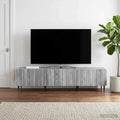 vidaXL Szafka pod telewizor z szufladą Szary Sonoma 147 x 34,5 x 32 cm