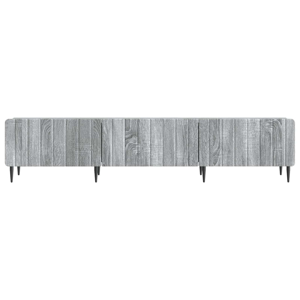 vidaXL Szafka pod telewizor z szufladą Szary Sonoma 147 x 34,5 x 32 cm