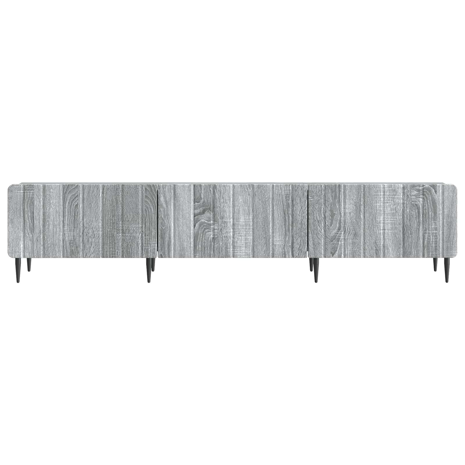 vidaXL Szafka pod telewizor z szufladą Szary Sonoma 147 x 34,5 x 32 cm