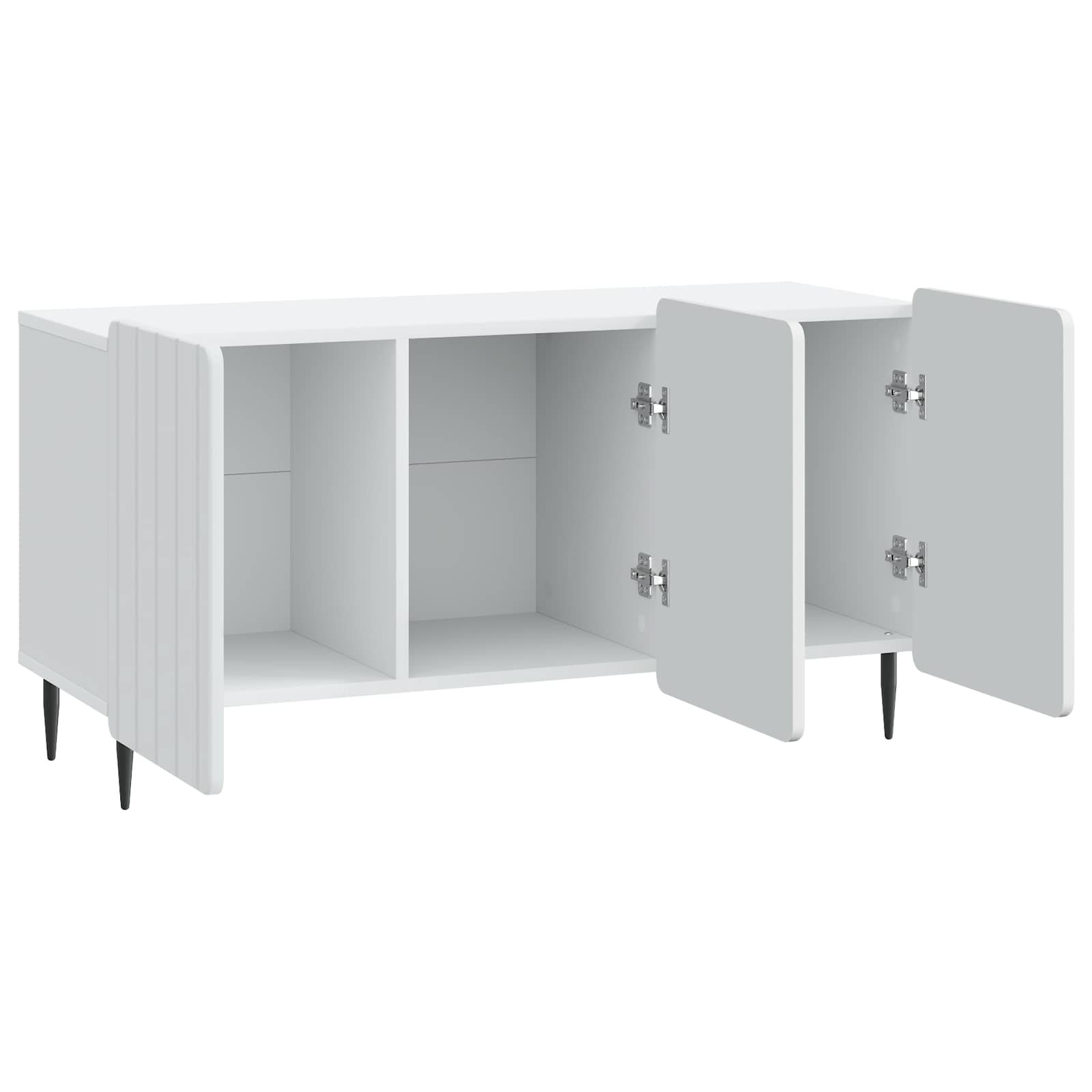 vidaXL Szafka pod telewizor Biały 99 x 34,5 x 52 cm