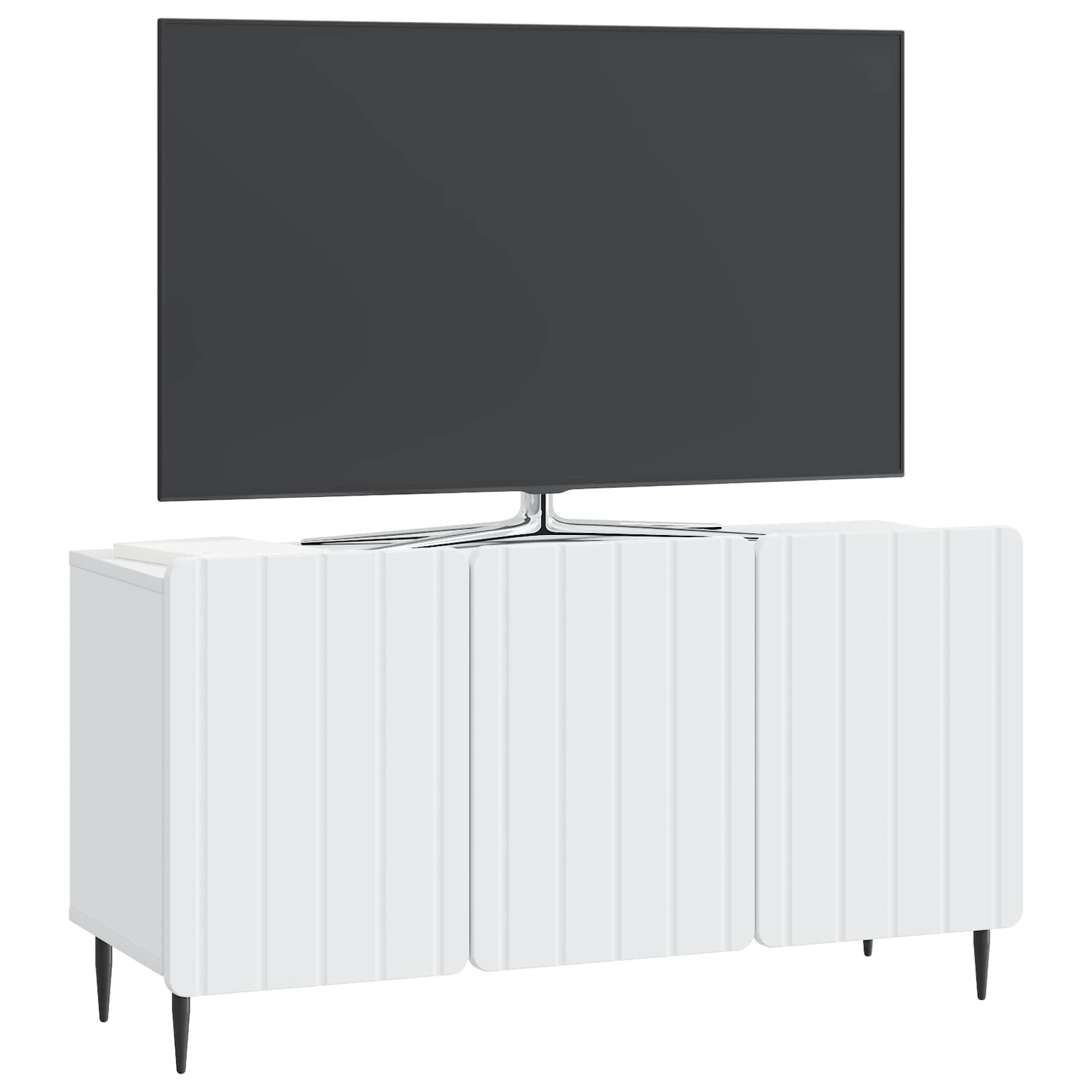 vidaXL Szafka pod telewizor Biały 99 x 34,5 x 52 cm