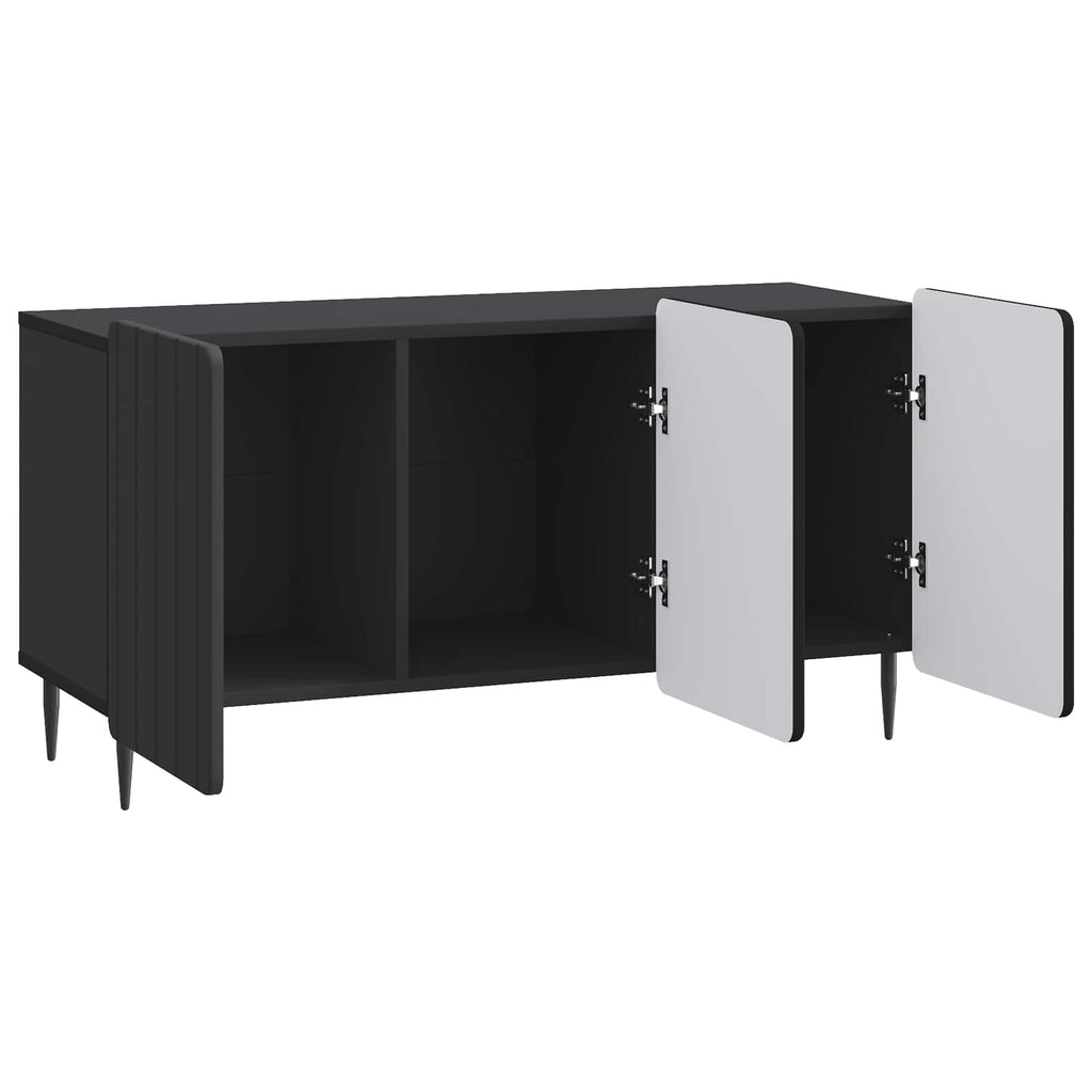 vidaXL Szafka pod telewizor Czarny 99 x 34,5 x 52 cm