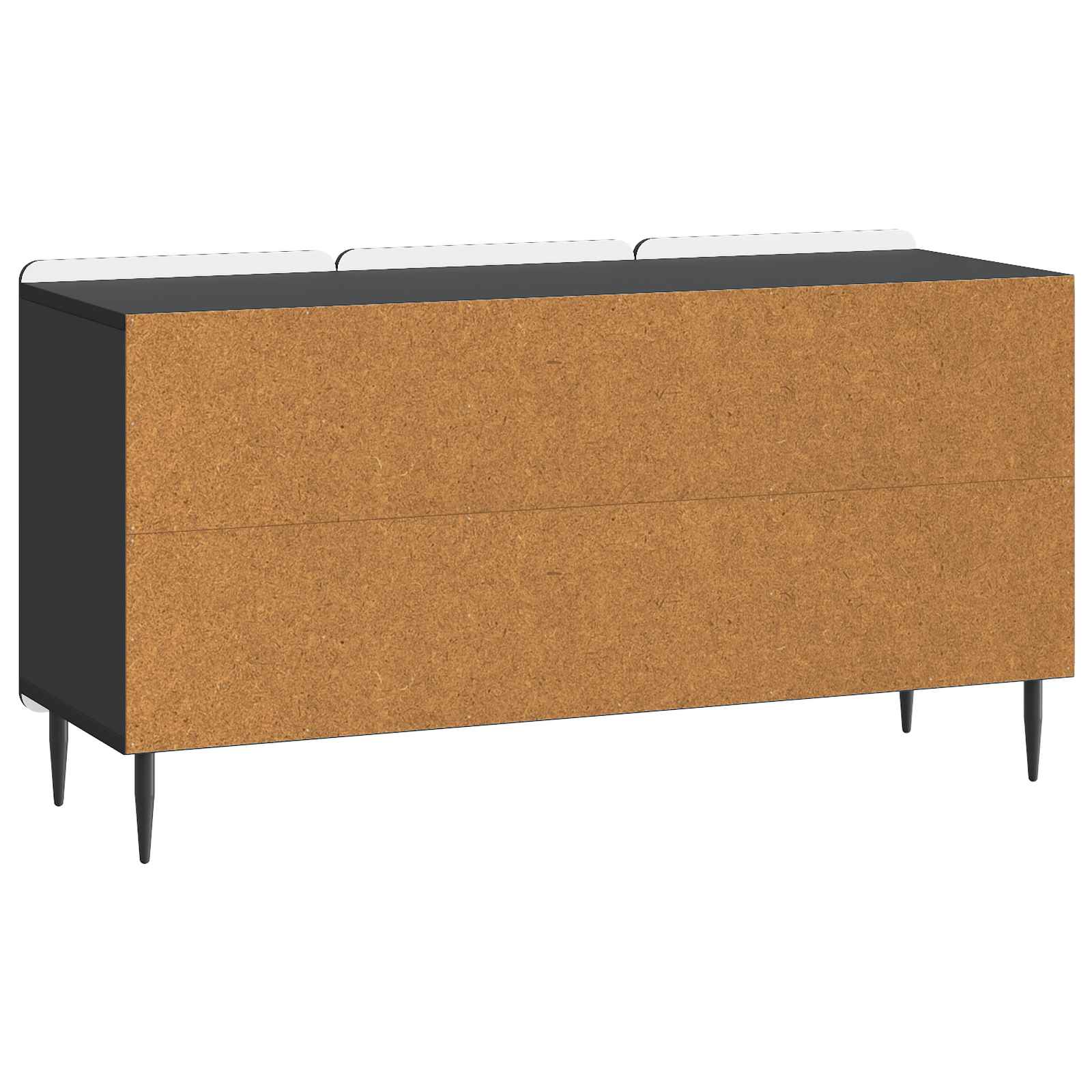 vidaXL Szafka pod telewizor Czarny 99 x 34,5 x 52 cm