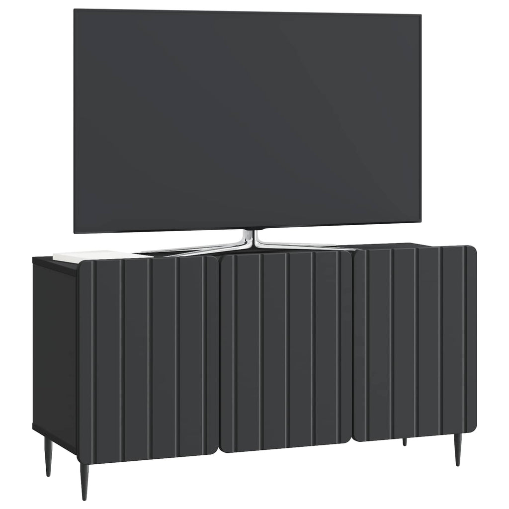 vidaXL Szafka pod telewizor Czarny 99 x 34,5 x 52 cm