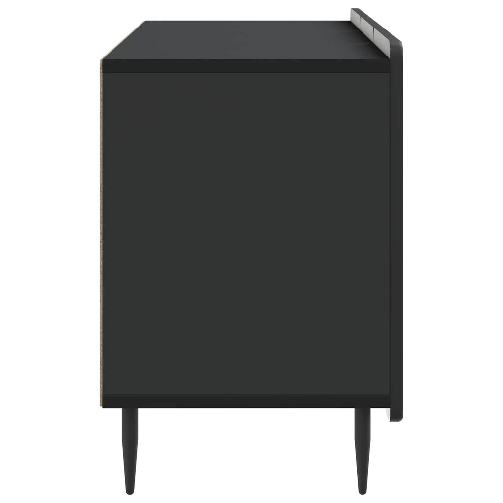 vidaXL Szafka pod telewizor Czarny 99 x 34,5 x 52 cm